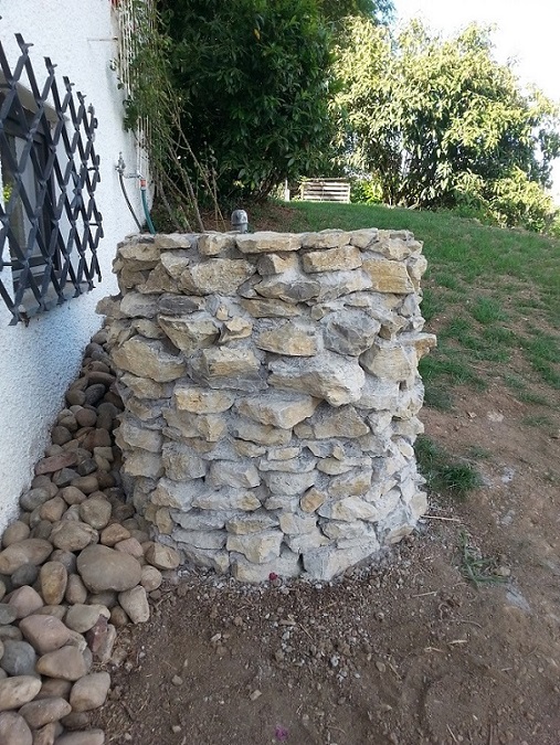 Endlich habe ich meim Scheiserle den Brunnen fertig gemacht ;-)